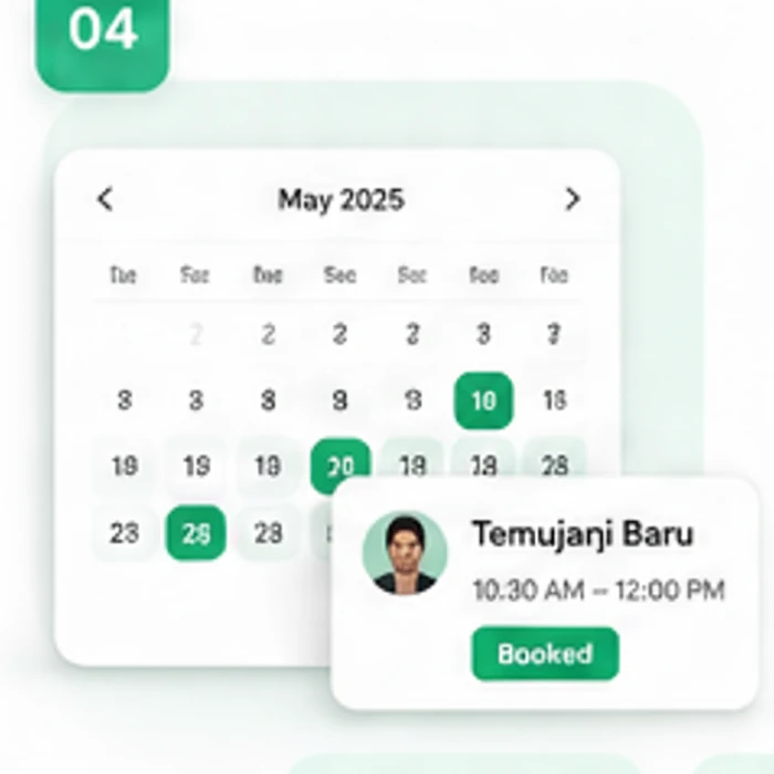 Penyedia Servis & Booking