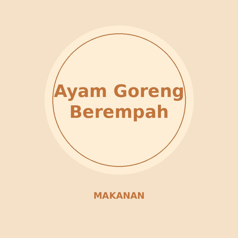 Ayam Goreng Berempah