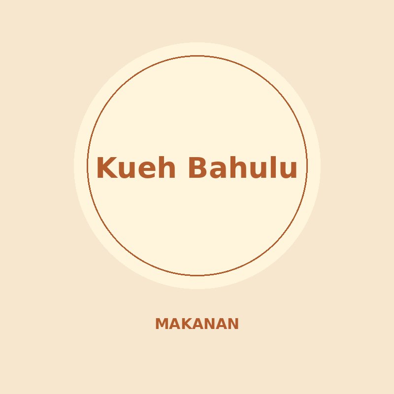 Kueh Bahulu
