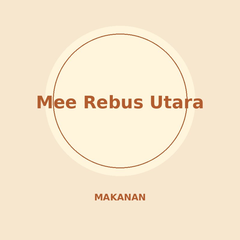 Mee Rebus Utara